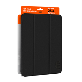 Eiger Apple iPad 10.9 (2022)  Folio-Case schwarz  Eiger Storm 250m Classic Case Black