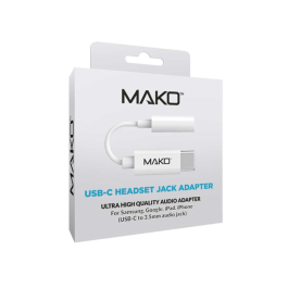 Audio-Adapter fÌ_r USB-C <b>digital</b>  USB-C Stecker -> Klinkenbuchse 3.5mm   Mako USB-C to 3.5mm Jack Audio Adapter
