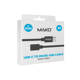 "USB-C auf microUSB  480mbps, 12W, 1.0m  schwarz"