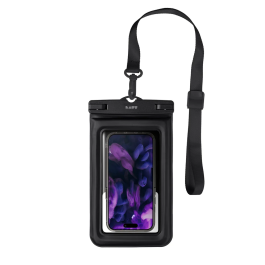 LAUT Pop Aqua Universal Waterproof Pouch, Black