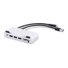 Hub LMP USB-C 7 Ports pour iMac, USB-C Gen 2 (10G), 3x USB 3.0 (SD&microSD) 18629