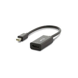 LMP Mini-DisplayPort to HDMI Adapter (audio & video), 4K, Mini-DP 1.2 (m) to HDMI 1.4b (f), black