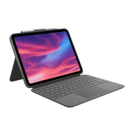 LOGITECH Combo Touch, for iPad, 10th gen - OXFORD GREY - (CH) - CENTRAL