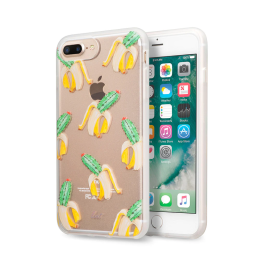 Coque Laut Pop-Ink pour iPhone 8/7 Plus Cacti-Split (2 films)