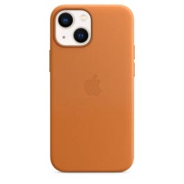 iPhone 13 mini Leather Case with MagSafe - Golden Brown