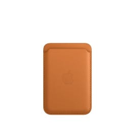 iPhone Leather Wallet with MagSafe - Golden Brown