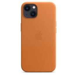 iPhone 13 Leather Case with MagSafe - Golden Brown