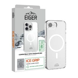 Eiger Ice Grip Case for iPhone 16e - clear