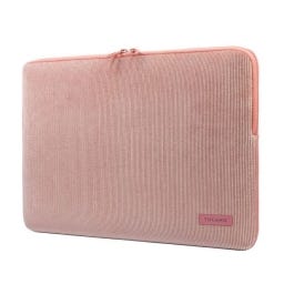 Tucano Sleeve VELLUTO 16" - Slim corduroy sleeve for MacBook Pro 16" and 15" notebooks - Rose