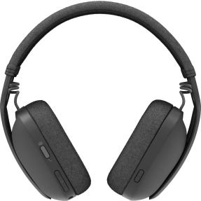 LOGITECH Zone Vibe Wireless Headset full size Bluetooth wireless USB-C via Bluetooth adapter graphite Certified for Microsoft Teams
