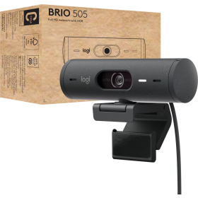 LOGITECH BRIO 505 Webcam colour 4 MP 1920 x 1080 720p 1080p audio USB-C