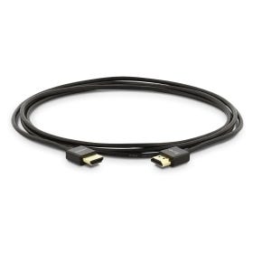 LMP HDMI (m) zu HDMI (m) Kabel 2.0 (4K@60Hz), super slim, 2 m, schwarz
