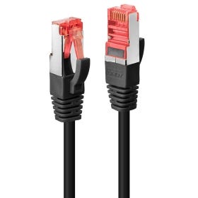 LINDY 3.0m Cat.6 S/FTP cable TPE black TPE Patch Cable