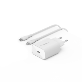 BoostCharge - Chargeur Secteur USB-C PD 3.0 PPS (25W) with kable USB-C