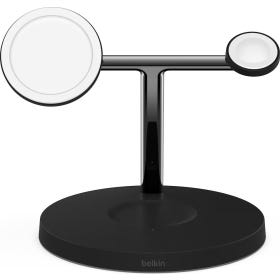 Belkin Boost Charge 3-in-1 Wireless Charger with MagSafe - black