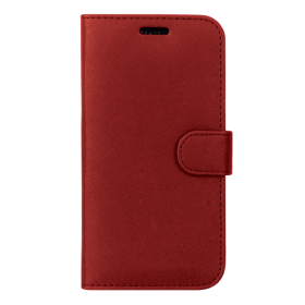 Apple iPhone SE2020/8/7  Book-Cover  Case No.11 Cross Grain red