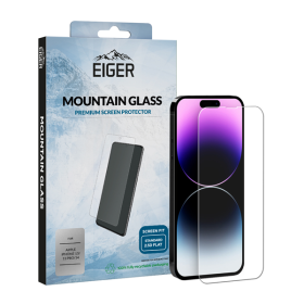 Apple  iPhone 14/13/13 Pro  Display-Glas (1er-Pack)  2.5D Glass clear EIGER
