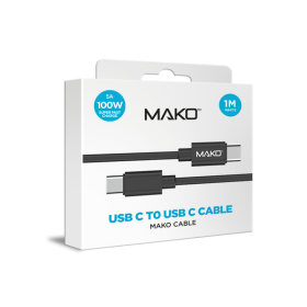 "fÌ_r alle GerÌ_te mit USB-C  USB-C 2.0 beidseitig, 1.0m 100W  schwarz"
