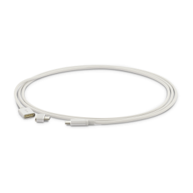 LMP Magnetic Safety charging cable USB-C (f) to USB-C (m) for USB-C power adapter, up to 100W, 1.8 m, space gray