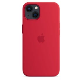 iPhone 13 Silicone Case with MagSafe  (PRODUCT)RED