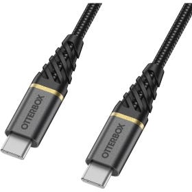 OtterBox Premium Cable USB C-C 1M USB-PD - black
