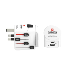 SKROSS World travel adapter PRO+ USB (A+C)