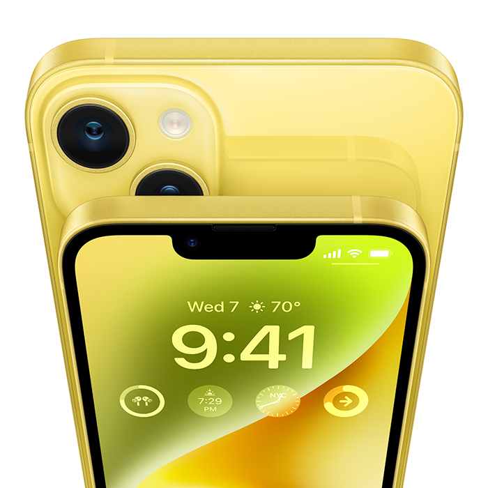 iPhone 14 Yellow
