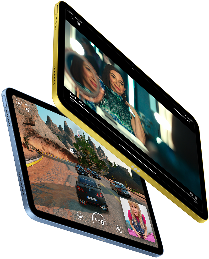Présentation d’Apple TV+ et de l’expérience de jeu SharePlay sur iPad.