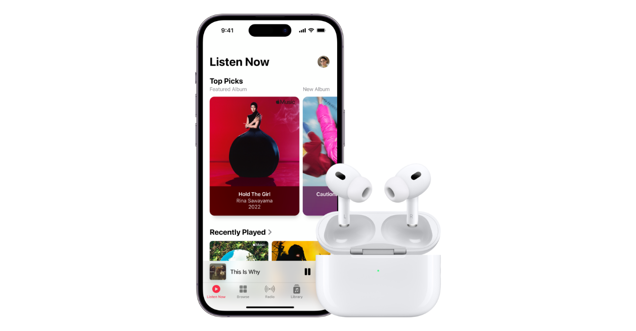 apple music apple services iphone14 airpods pro