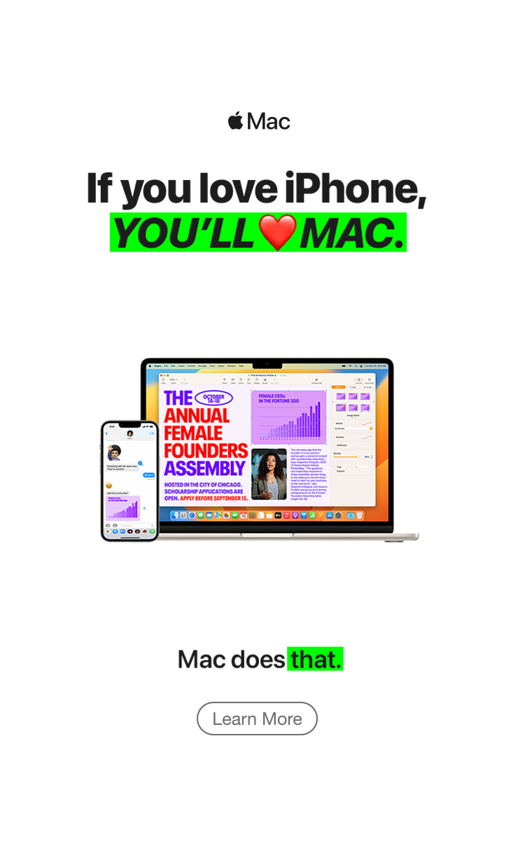 Mac does that banner enterprise