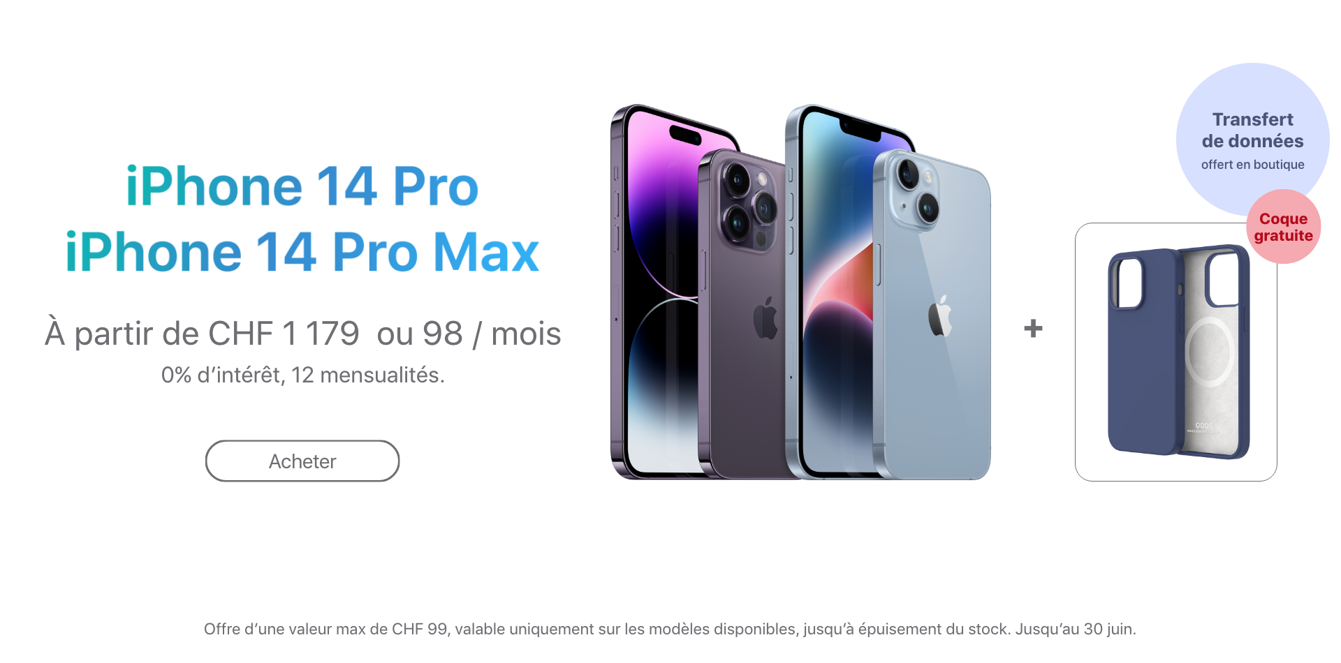 Acheter iPhone 14 Pro